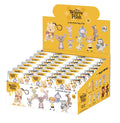 WINNIE THE POOH 100TH ANNIVERSARY FLOCKED BAG CLIP BLIND BOX DISPLAY (24)
