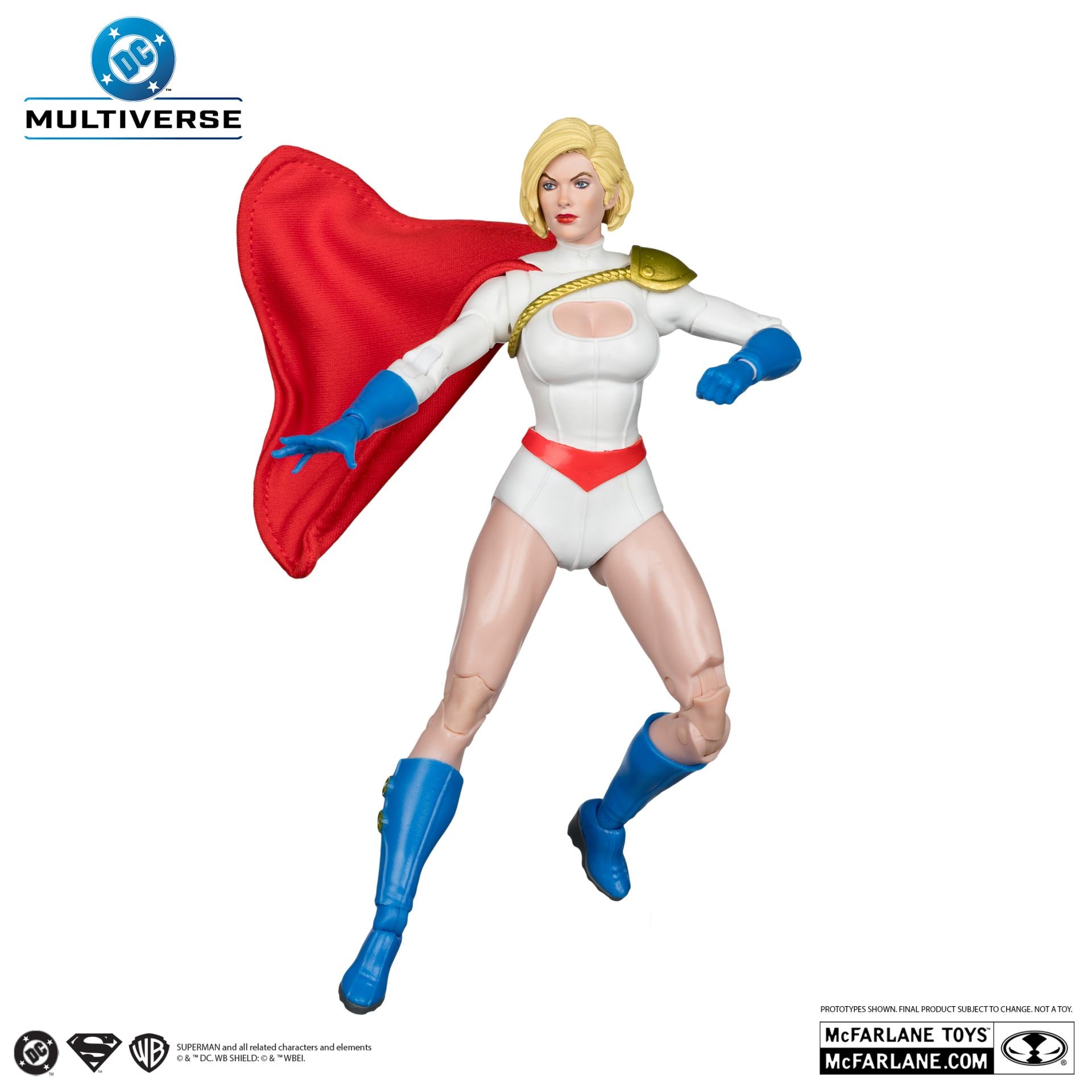 MCFARLANE VAULT DC MULTIVERSE 7INCH POWER GIRL  ACTION FIGURE
