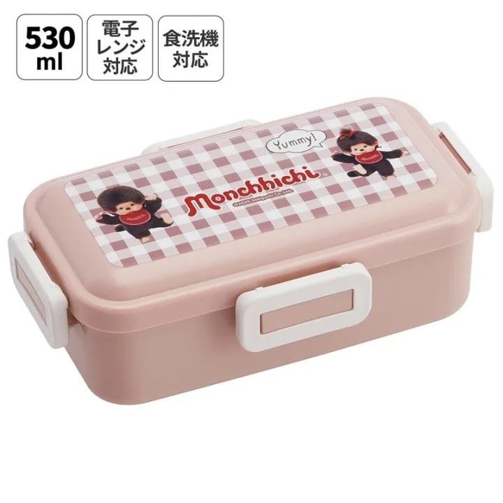 MONCHHICHI 530ML 4 LOCKS LUNCH BOX