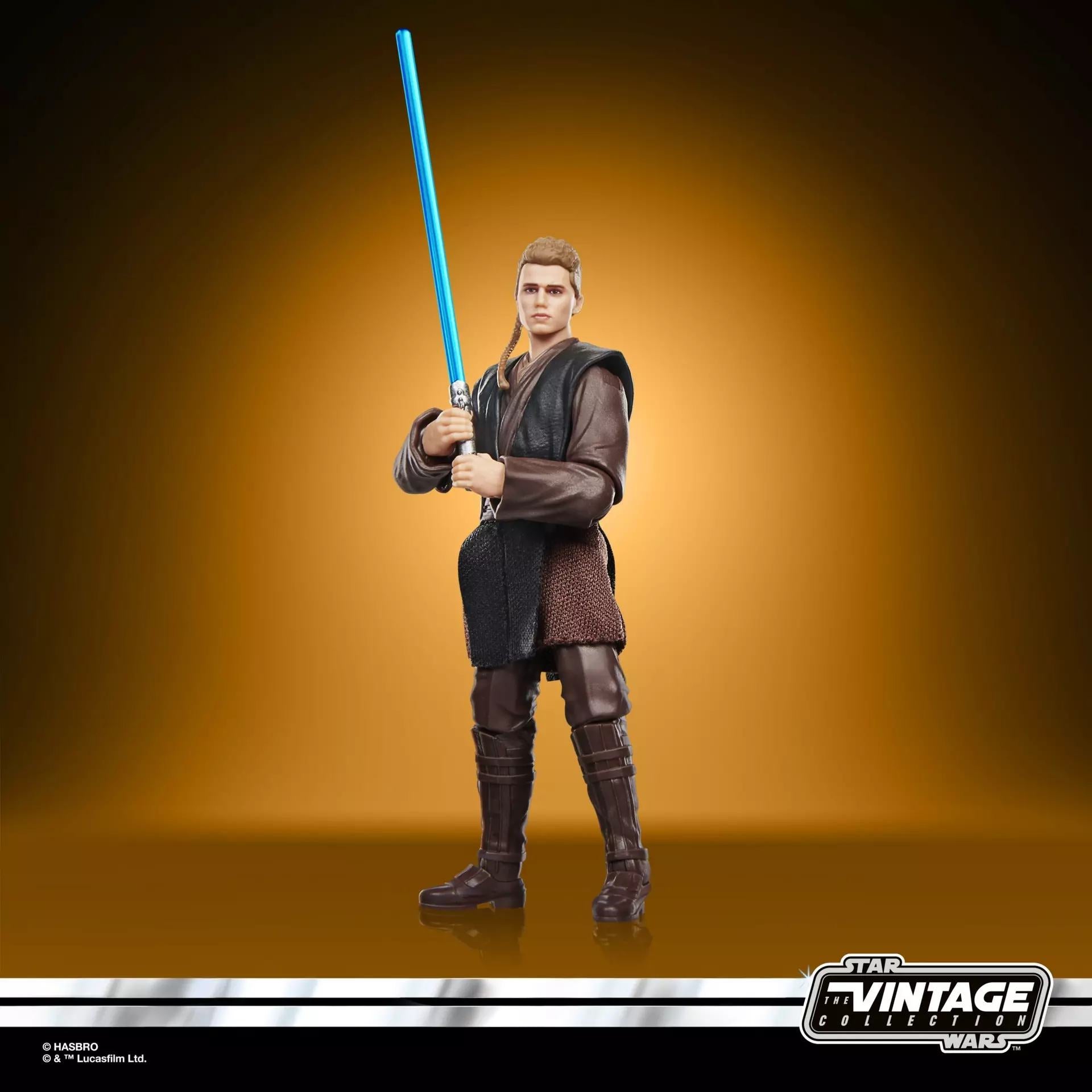 STAR WARS VINTAGE ATTACK OF THE CLONES ANAKIN SKYWALKER PADAWAN ACTION FIGURE