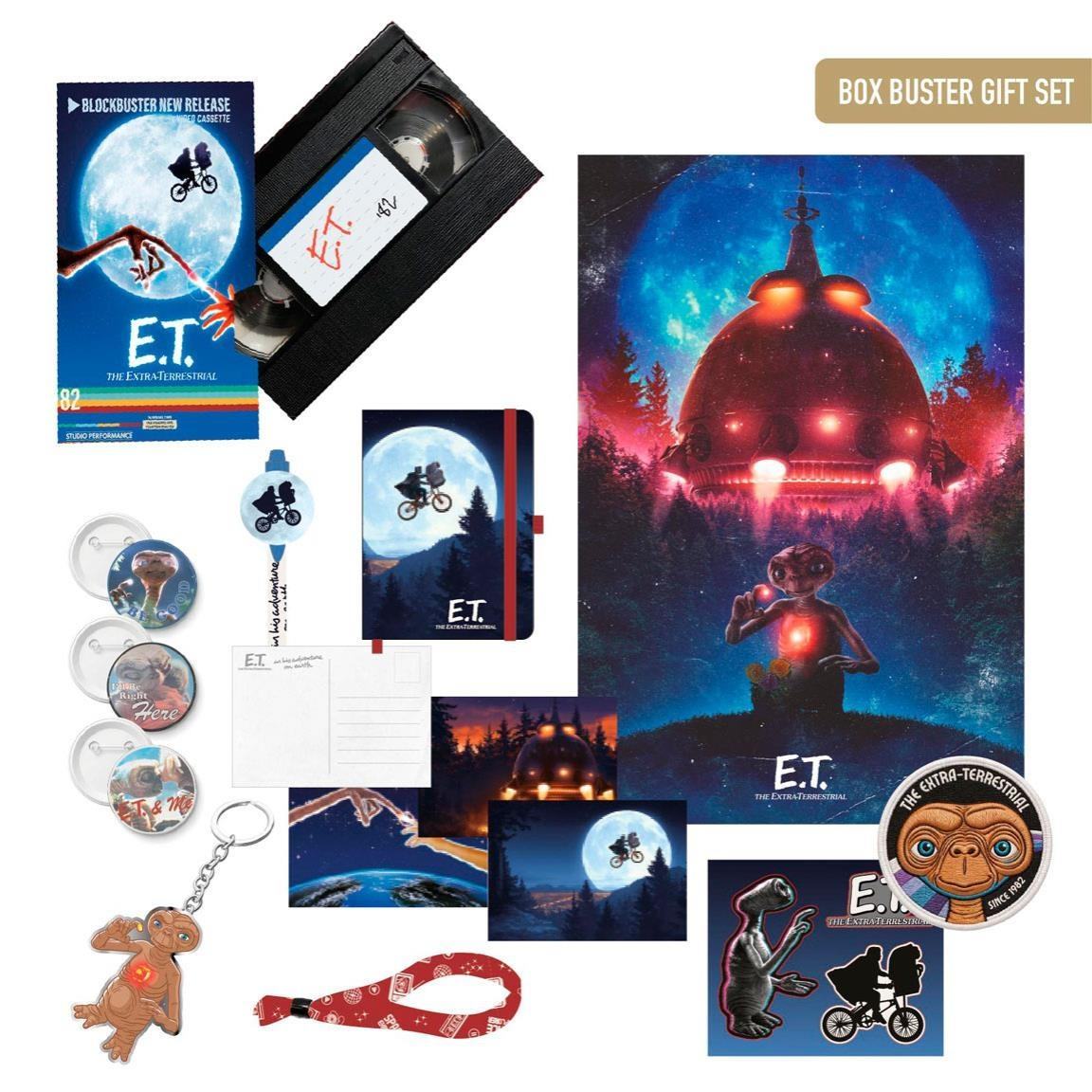E.T. VHS RETRO' GIFT SET LIMITED EDITION