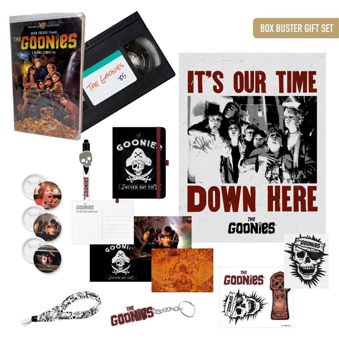 GOONIES VHS RETRO' BOX BUSTER GIFT SET LIMITED EDITION