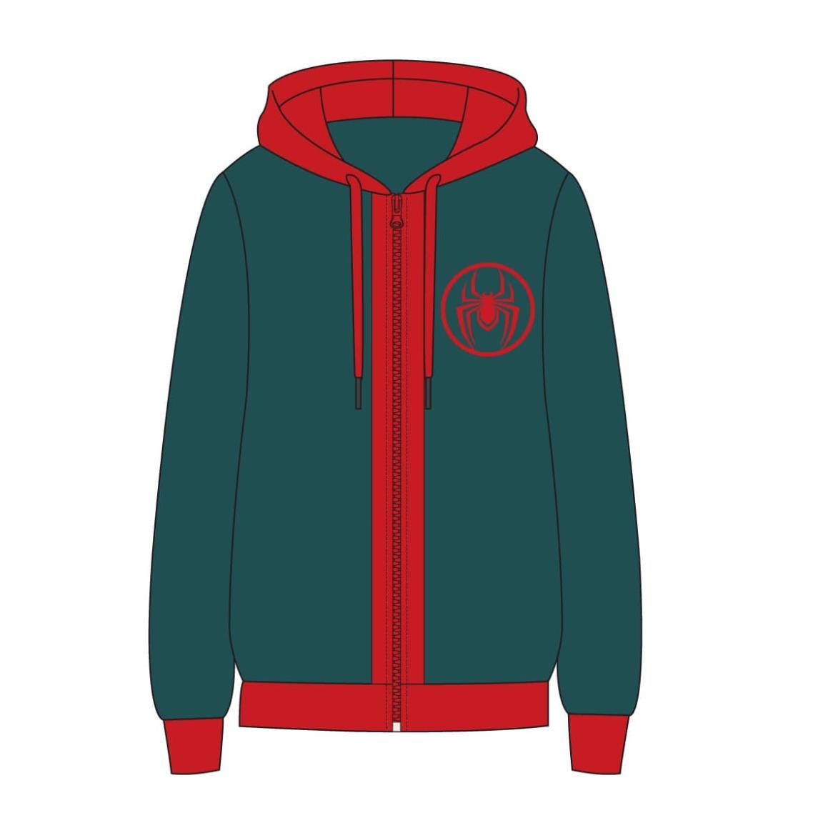 SPIDER-MAN ZIP UP HOODIE
