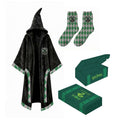 HARRY POTTER SLYTHERIN FLEECE CAPE & SOCKS GIFT SET