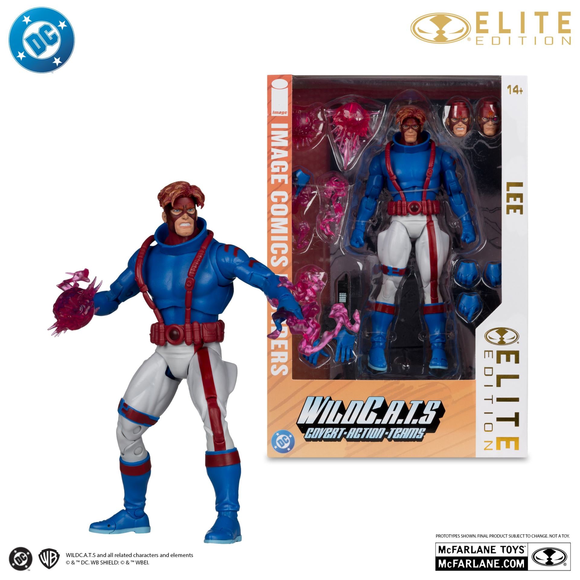 MCFARLANE ELITE EDITION WILDC.A.T.S SPARTAN ACTION FIGURE