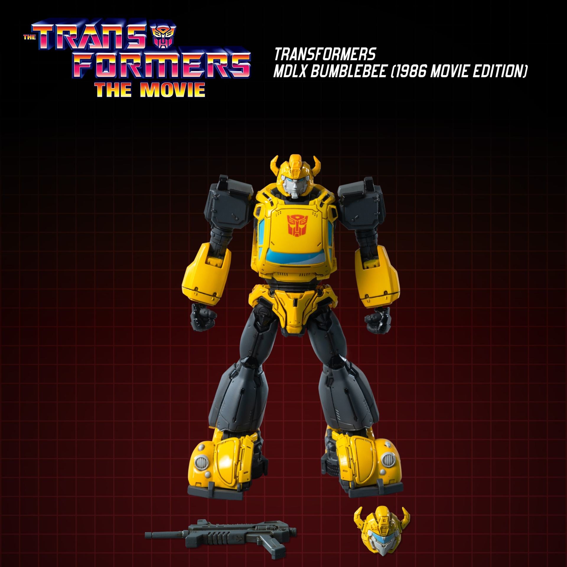 TRANSFORMERS MDLX BUMBLEBEE 1986 MOVIE EDITION ACTION FIGURE
