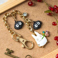 MY NEIGHBOR TOTORO SMALL TOTORO & FRUITS CHARM CHAIN