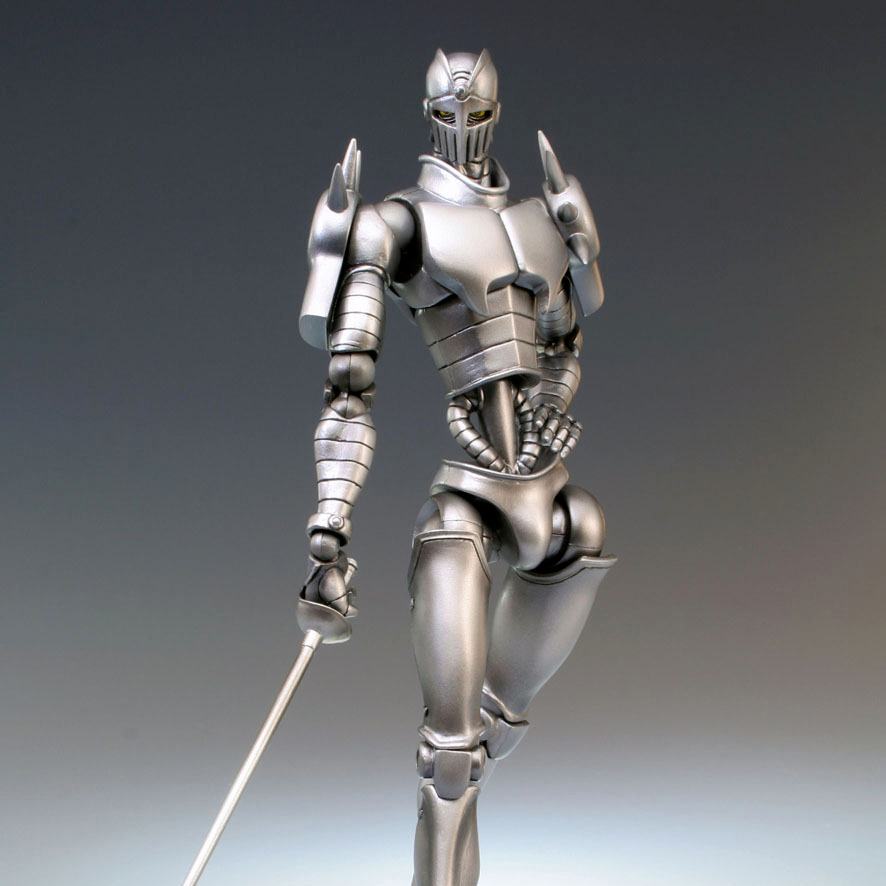 JOJO BIZARRE ADVENTURE SILVER CHARIOT CHOZOKADO ACTION FIGURE RERUN