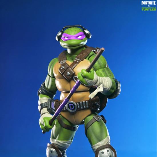 TEENAGE MUTANT NINJA TURTLES FORTNITE DONATELLO ACTION FIGURE