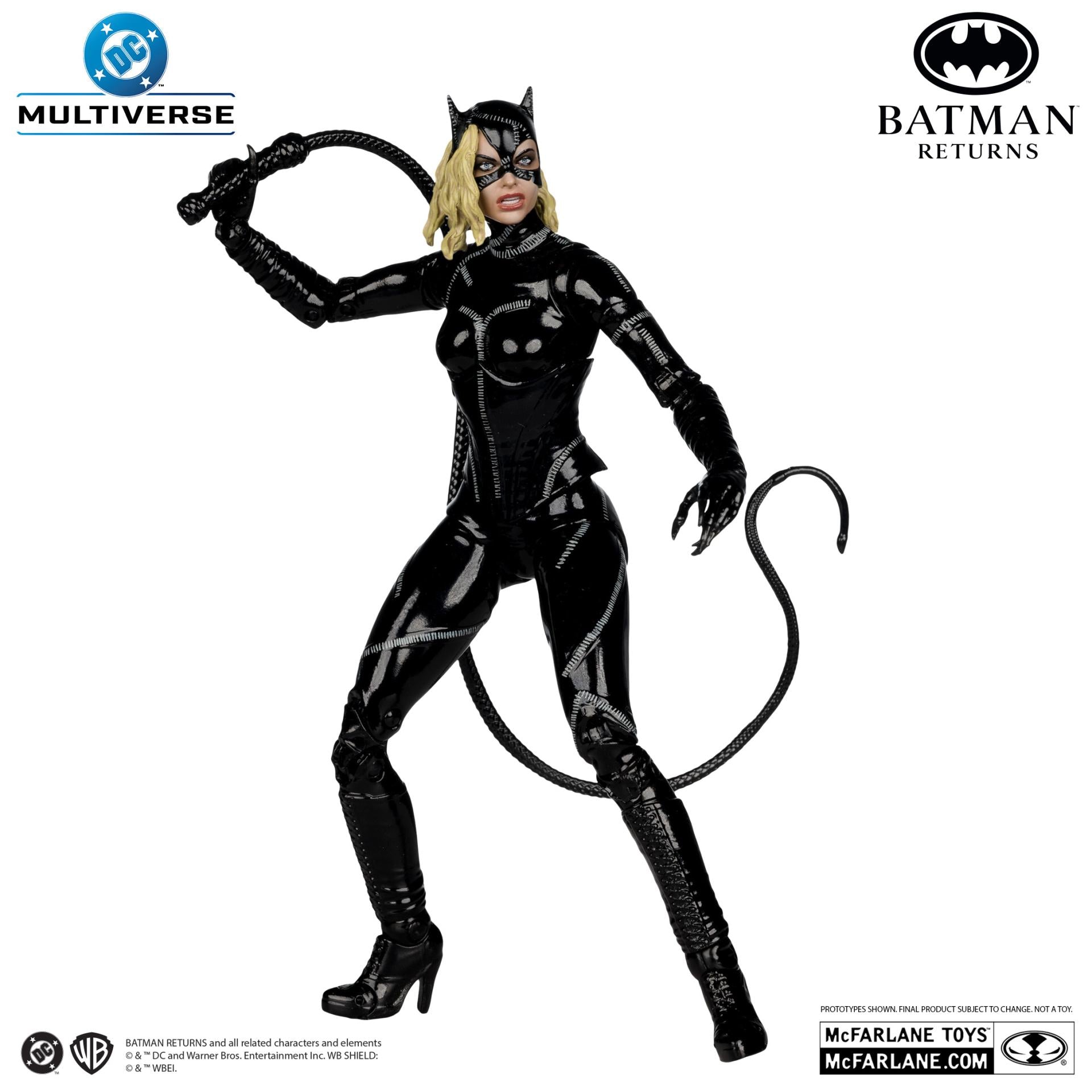 DC THEATRICAL DLX 7INCH WV5 BATTLE DAMAGED CATWOMAN (BATMAN RETURNS) ACTION FIGURE