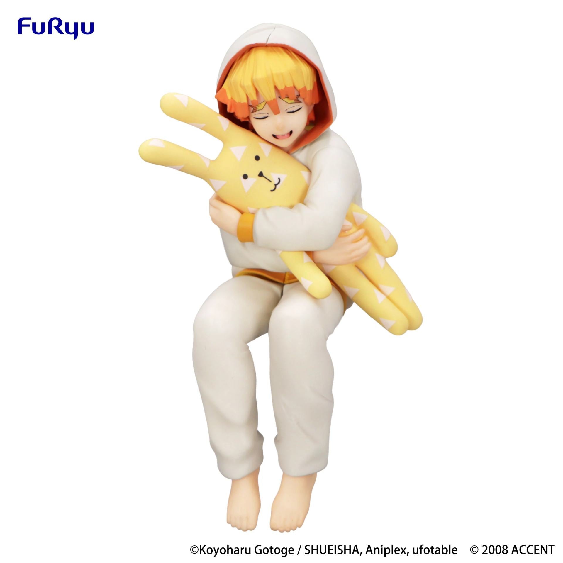 DEMON SLAYER ZENITSU AGATSUMA X CRAFTHOLIC NOOD STOPPER FIGURE