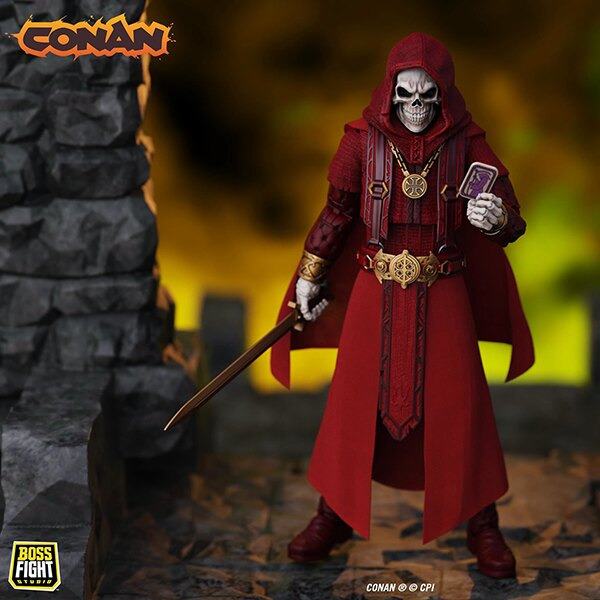 CONAN - THULSA DOOM UNDEAD SORCERER H.A.C.K.S. 1:12 ACTION FIGURE