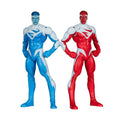 DC MCFARLANE COLLECTOR ED SUPERMAN RED VS SUPERMAN BLUE 2PK ACTION FIGURE