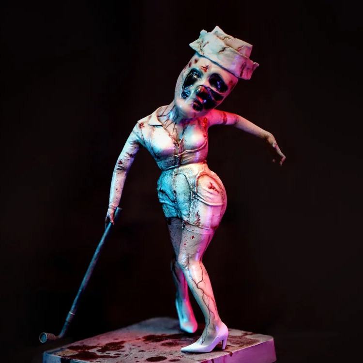 RETURN TO SILENT HILL BUBBLE HEAD NURSE DEFOSTYLE FIGURE