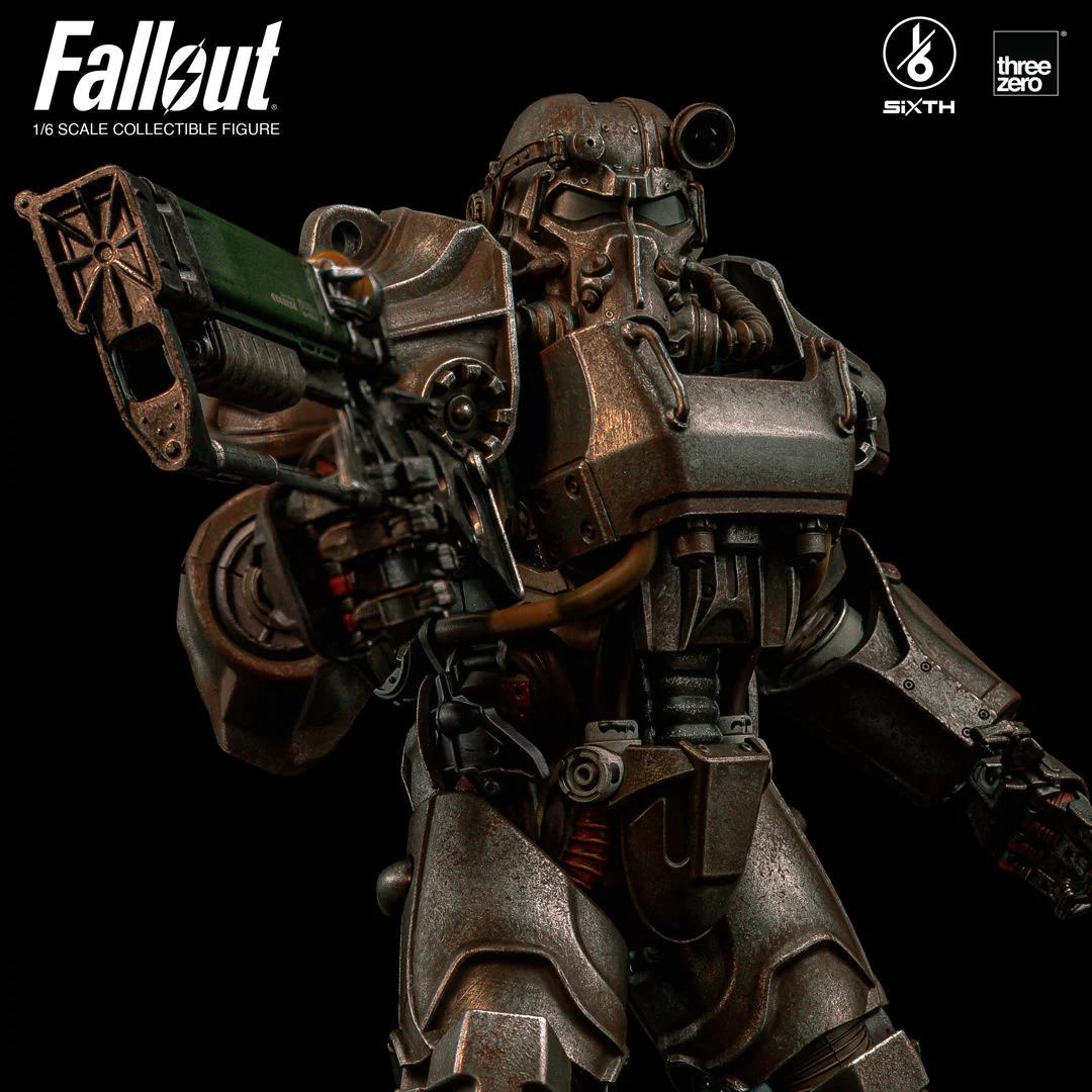 FALLOUT T-60 RUST POWER ARMOR 1/6 ACTION FIGURE
