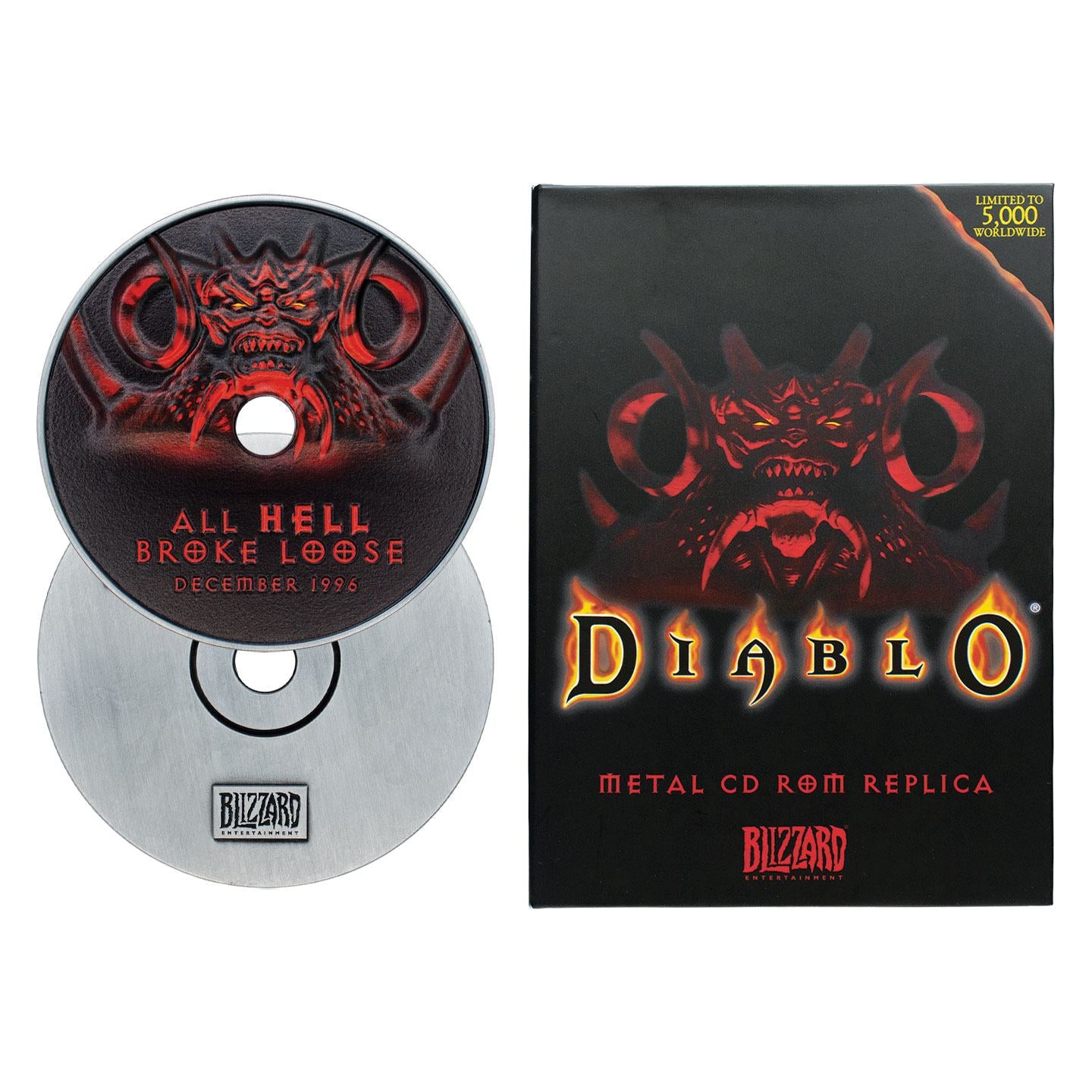 DIABLO 30TH ANNIVERSARY CD ROM REPLICA LIMITED EDITION
