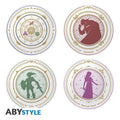 THE LEGEND OF ZELDA LEGENDS OF HYRULE PLATES SET (4)
