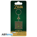 THE LEGEND OF ZELDA LINK & TRIFORCE KEYCHAIN