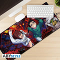 DAN DA DAN MOMO & OKARUN MOUSEPAD XXL