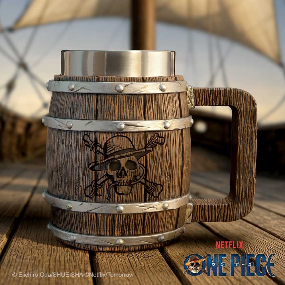 ONE PIECE BARREL TANKARD