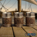 ONE PIECE BARREL SHOT GLASS SET (3)