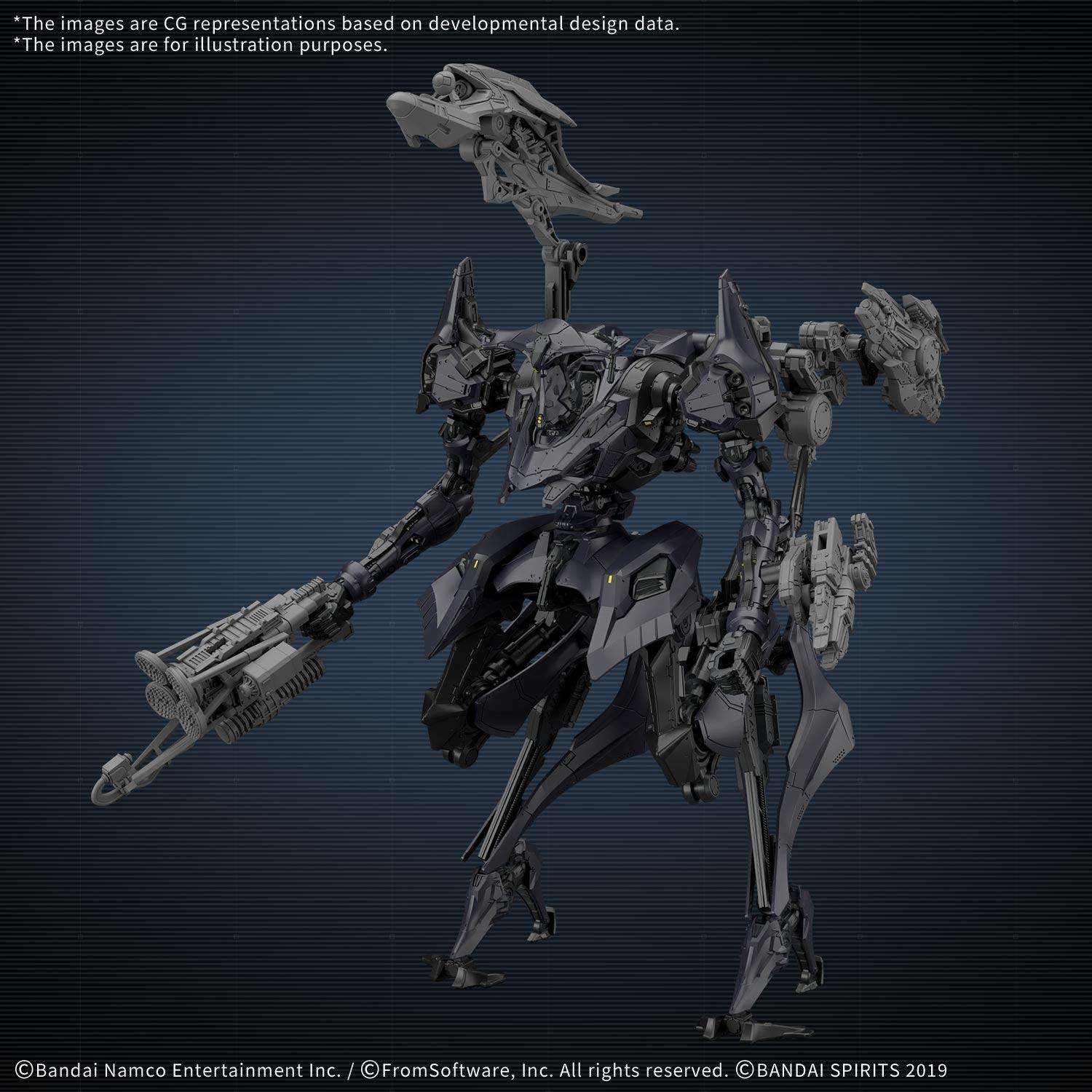 30MM ARMORED CORE VI FIRES OF RUBICON SCHNEIDER NACHTREIHER/40E DUAL NATURE