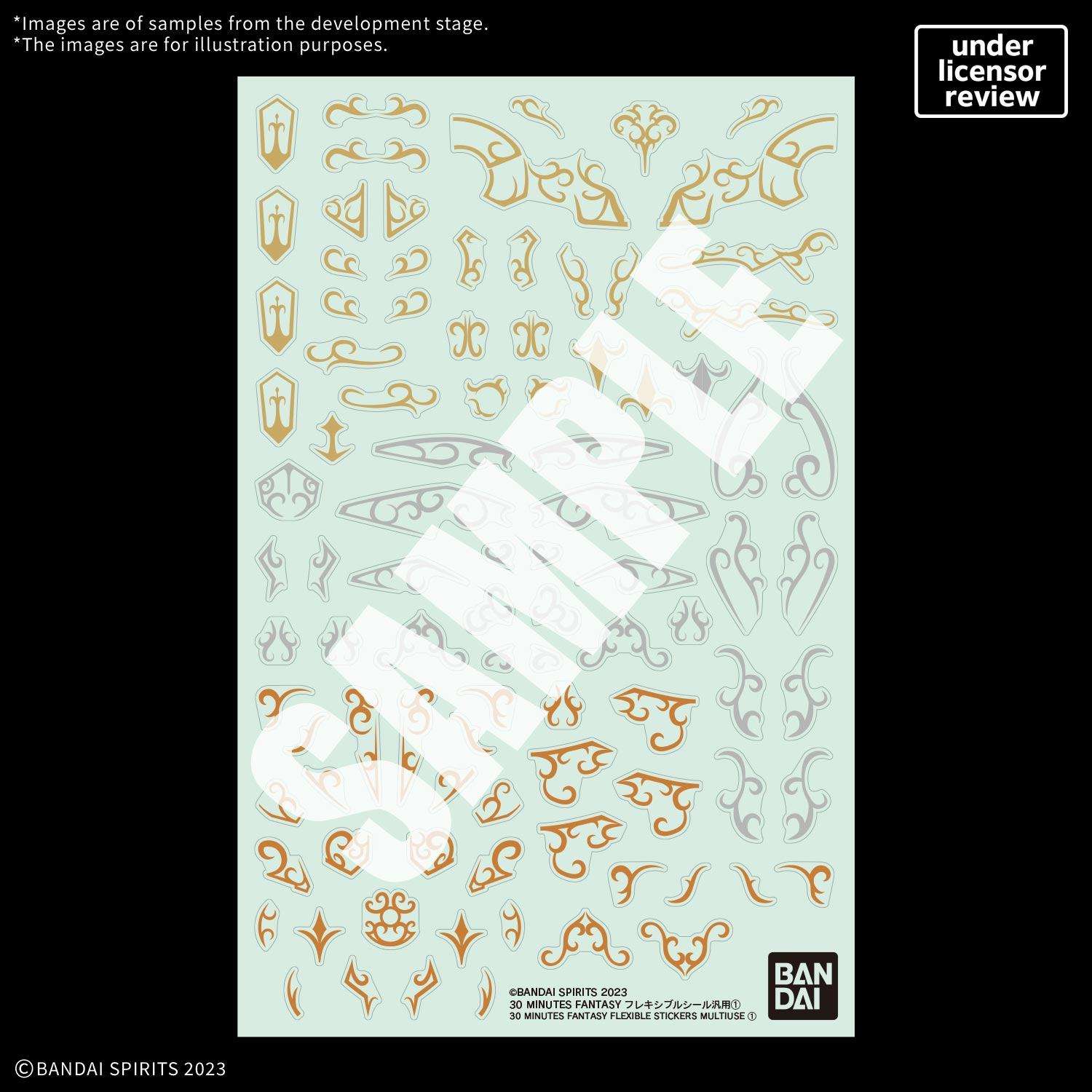 30MF FLEXIBLE STICKERS MULTIUSE 1