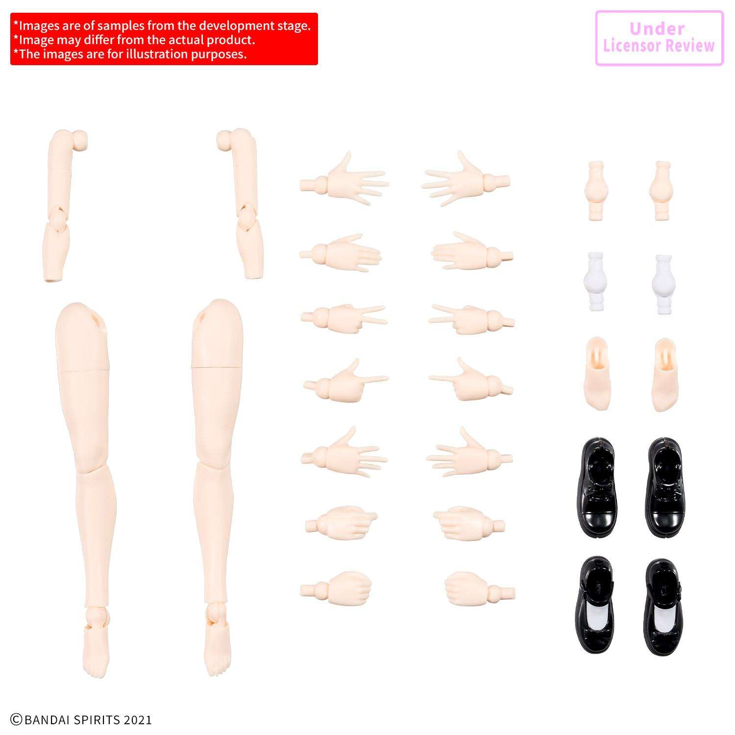 30MS OPTION BODY PARTS ARM PARTS & LEG PARTS S COLOR B