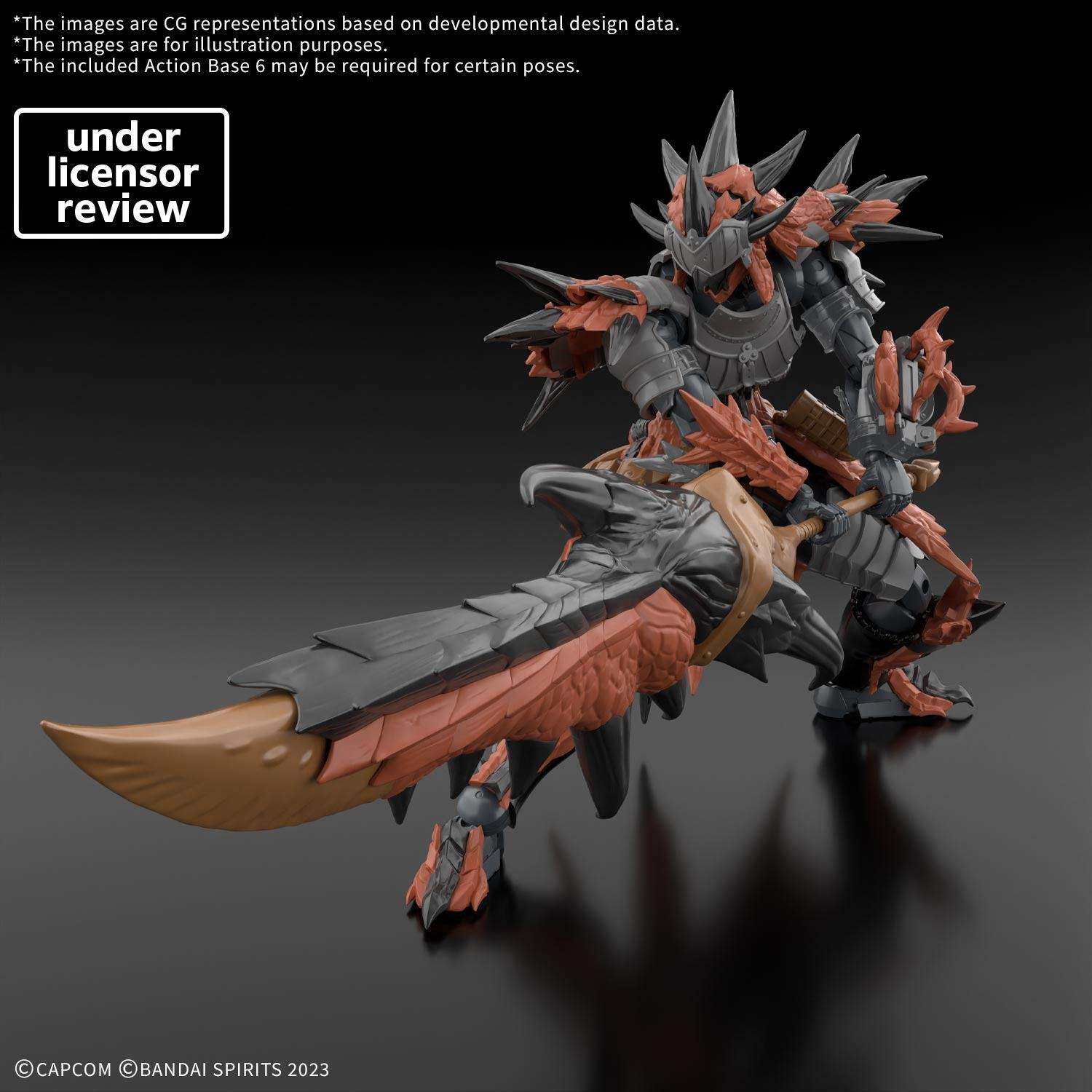 30MF MONSTER HUNTER WILDS RATHALOS EQUIPMENT RATHALOS SERIES
