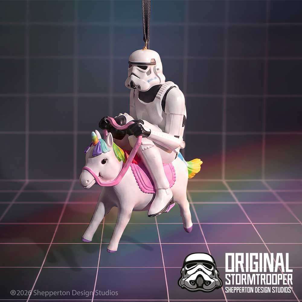 STORMTROOPER GIDDY UP HANGING ORNAMENT