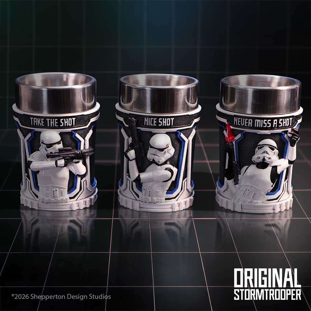 STORMTROOPER SHOT GLASS SET (3)