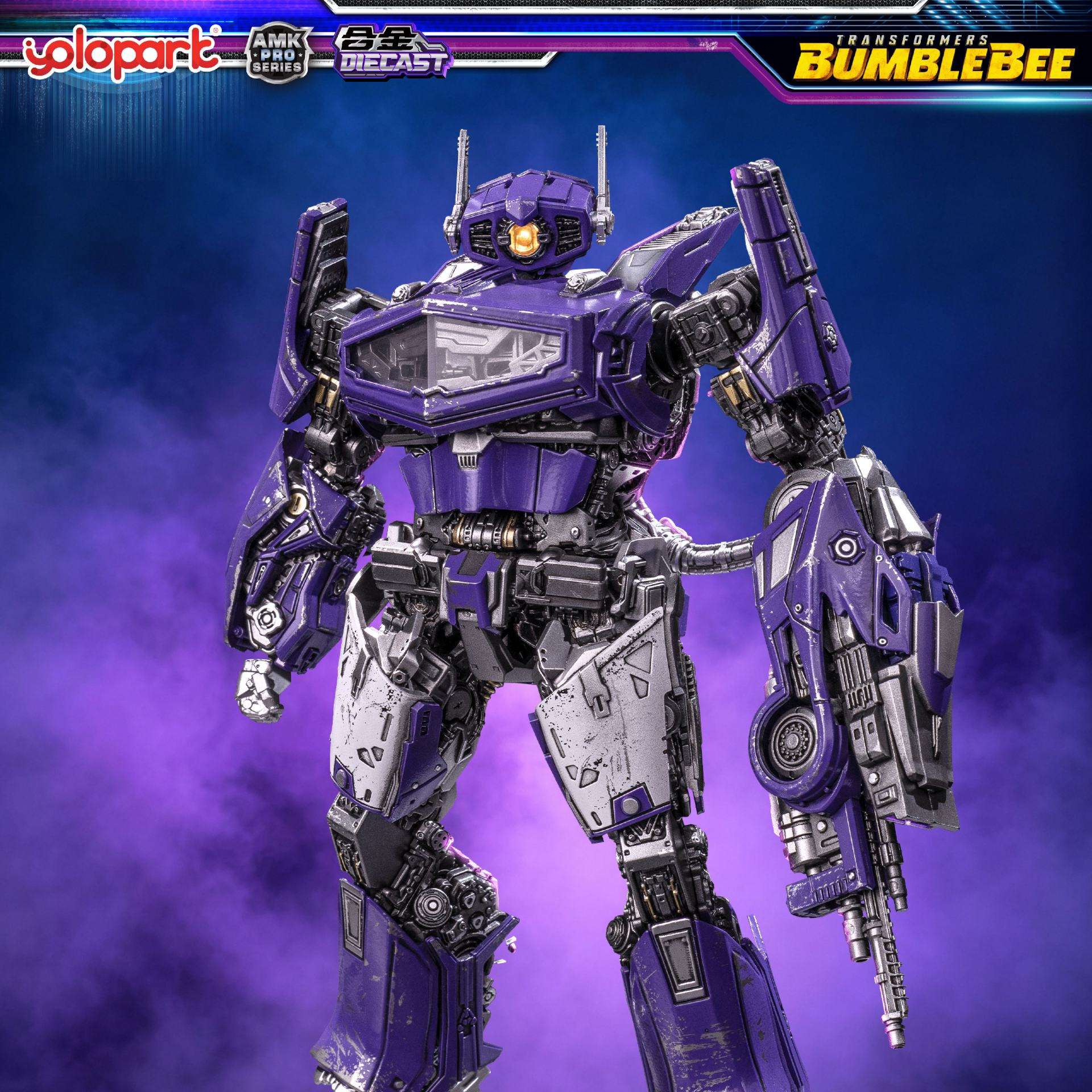 TRANSFORMERS BUMBLEBEE MOVIE AMK PRO SHOCKWAVE MODEL KIT