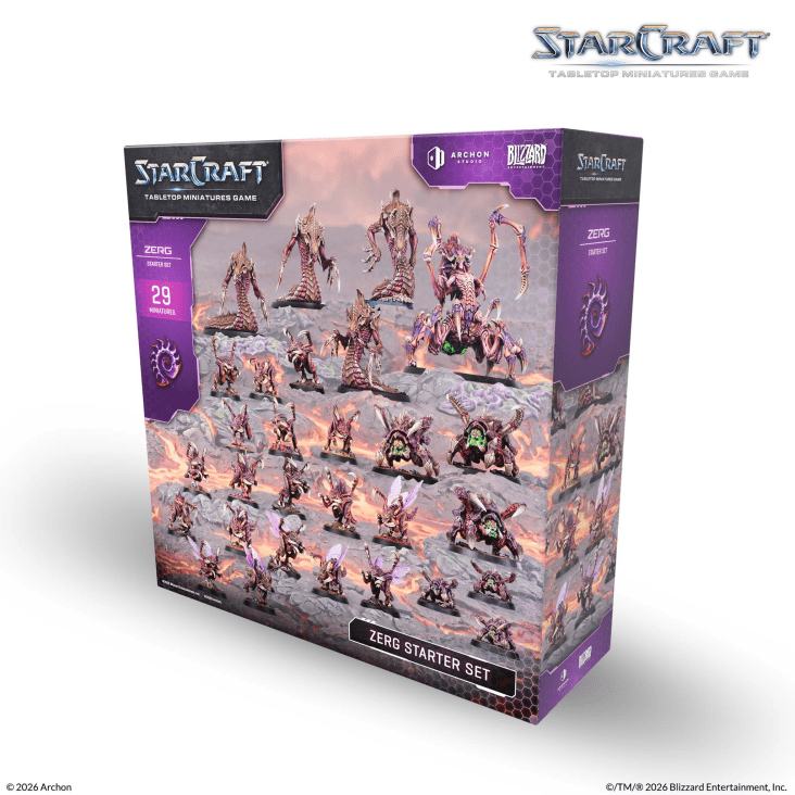 STARCRAFT ZERG STARTER SET