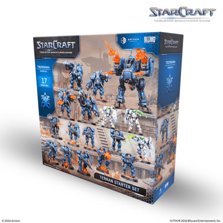 STARCRAFT TERRAN STARTER SET
