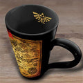THE LEGEND OF ZELDA BLACK & GOLD MAP MUG (XL)