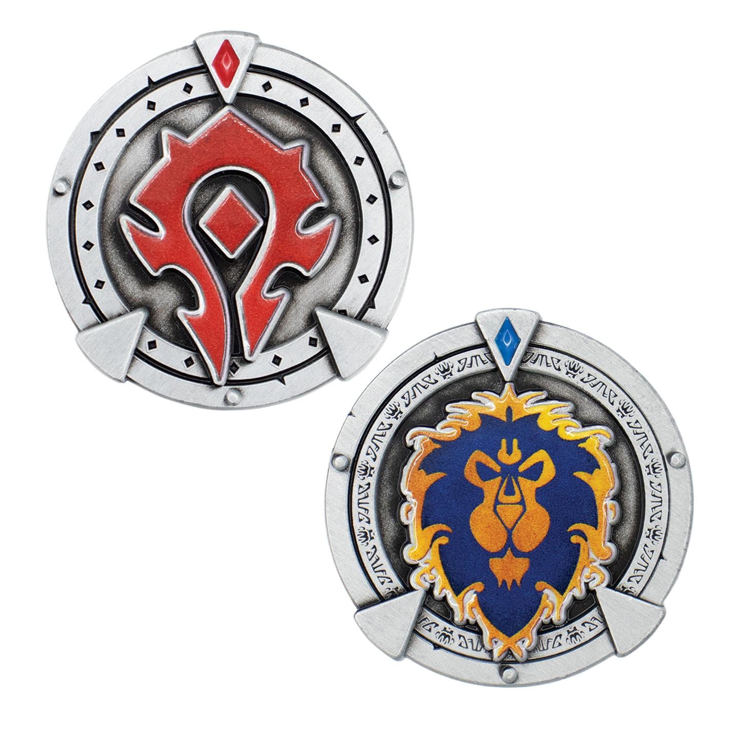 WORLD OF WARCRAFT LIMITED EDITION FACTION COIN