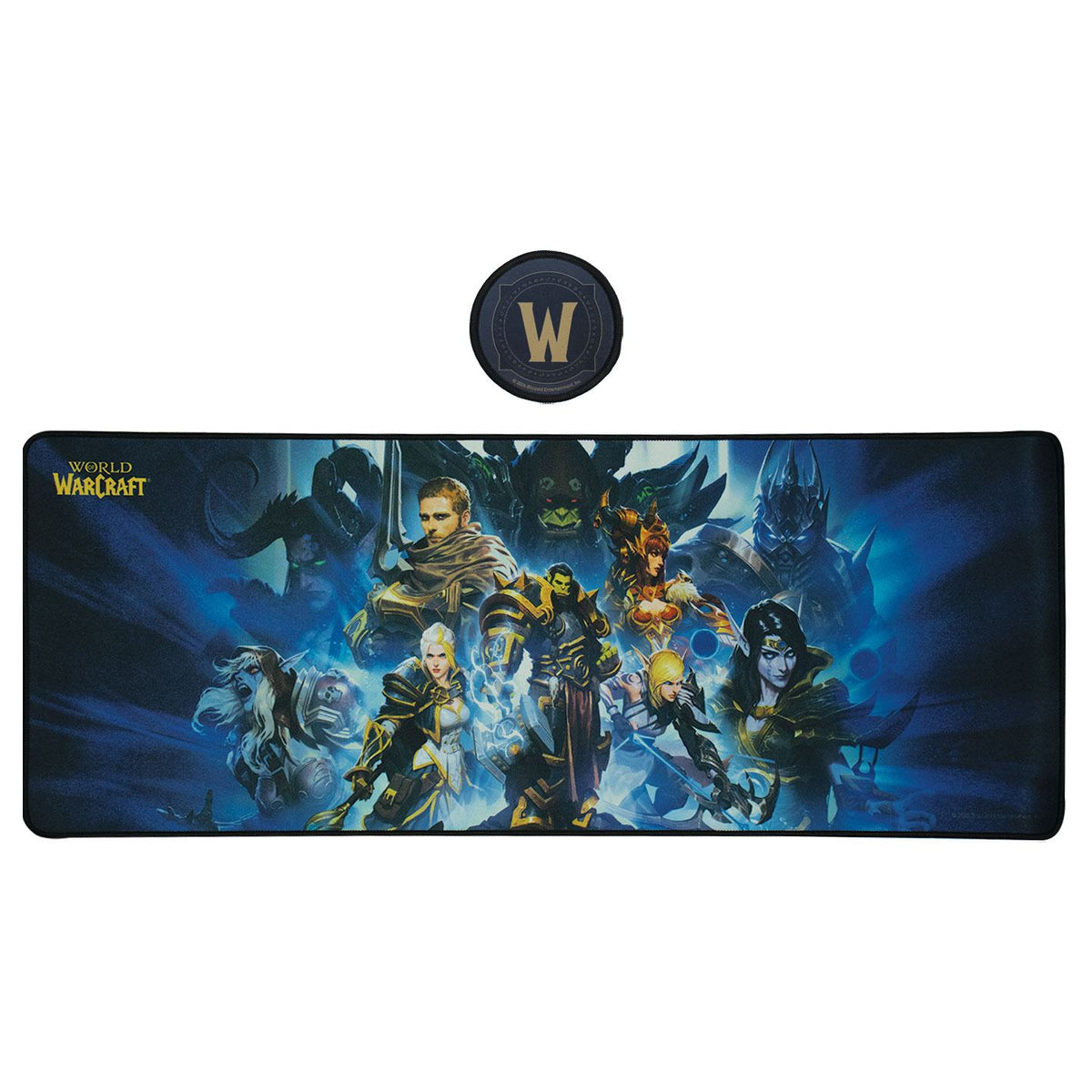 WORLD OF WARCRAFT DESK PAD AND COASTER SET
