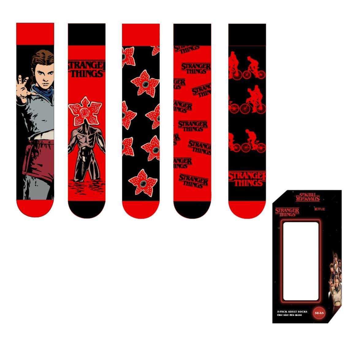 STRANGER THINGS SOCKS GIFT SET