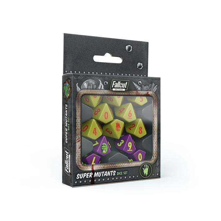 FALLOUT FACTIONS SUPER MUTANTS DICE SET