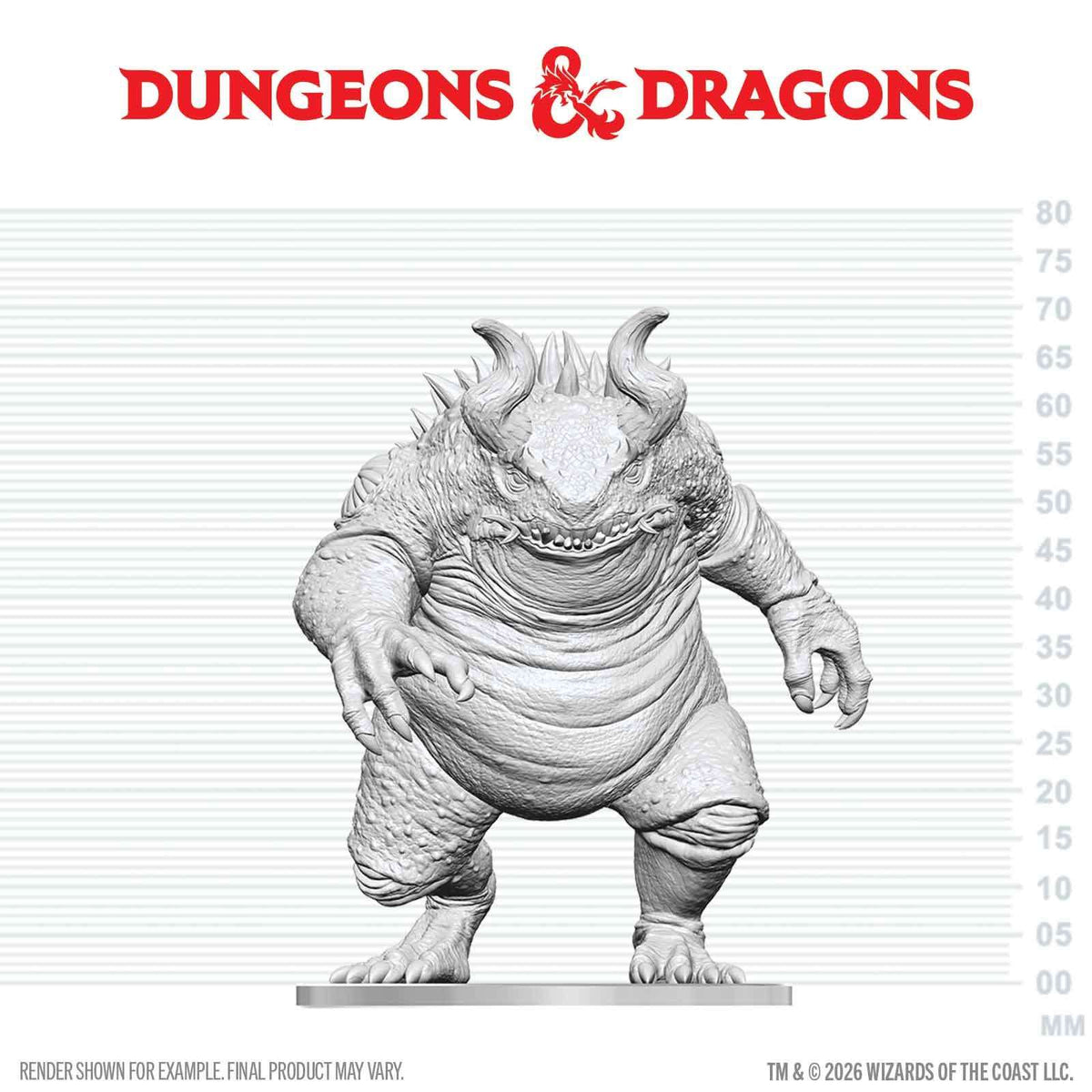 D&D NOLZUR MARVELOUS MINIATURES HEZROU