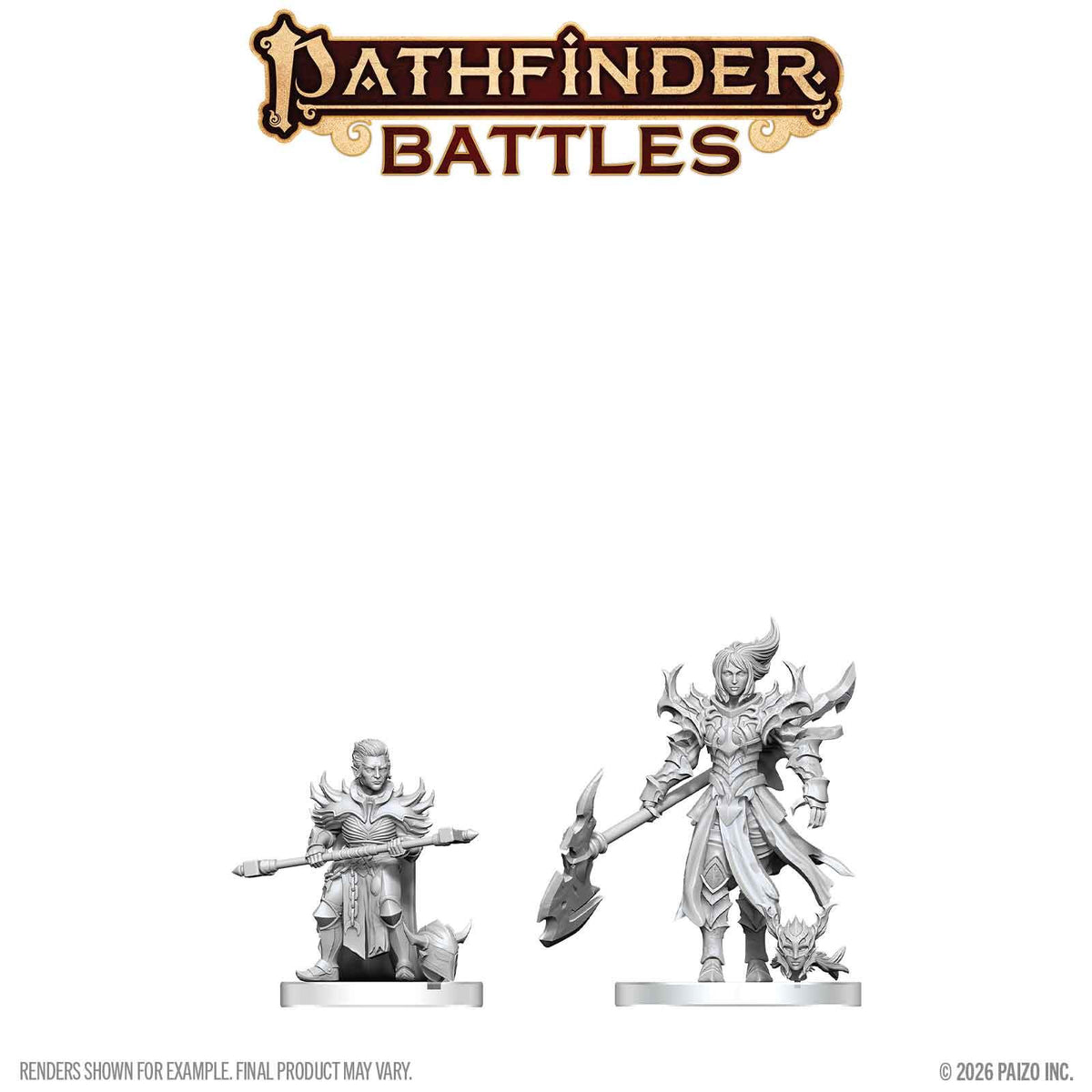 PATHFINDER BATTLES DEEP CUTS PYRE & GODCLAW HELLKNIGHTS