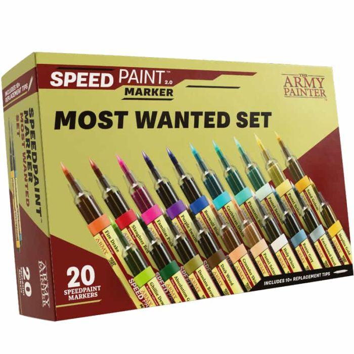 SPEEDPAINT MARKER MOST WANTED SET