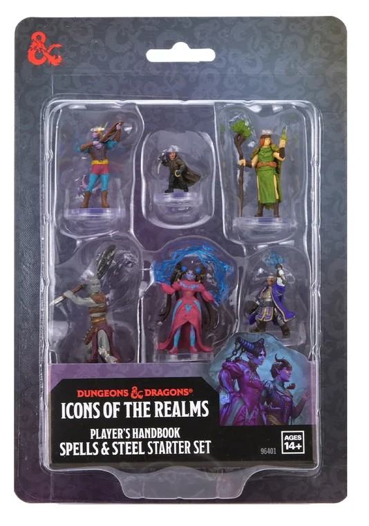 DUNGEONS & DRAGONS ICONS OF THE REALMS PLAYER HANDBOOK SPELLS & STEEL STARTER SET