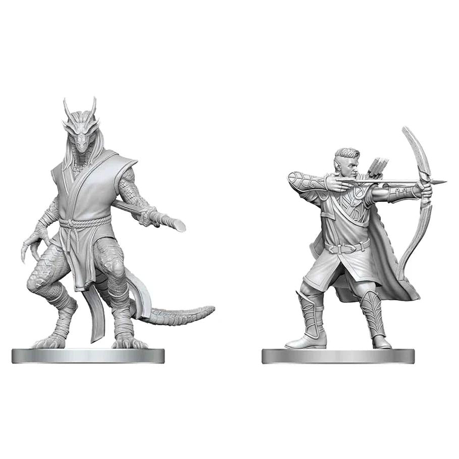 D&D NOLZUR MUM ELF RANGER & DRAGONBORN MONK