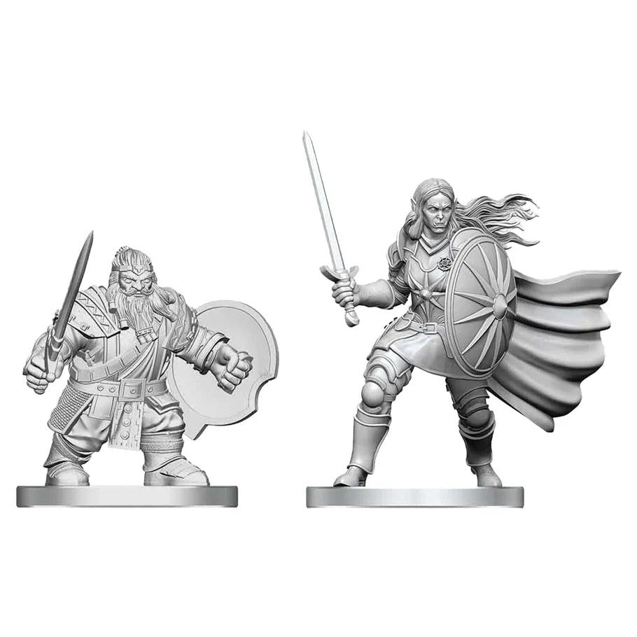D&D NOLZUR MUM DWARF FIGHTER & ORC PALADIN