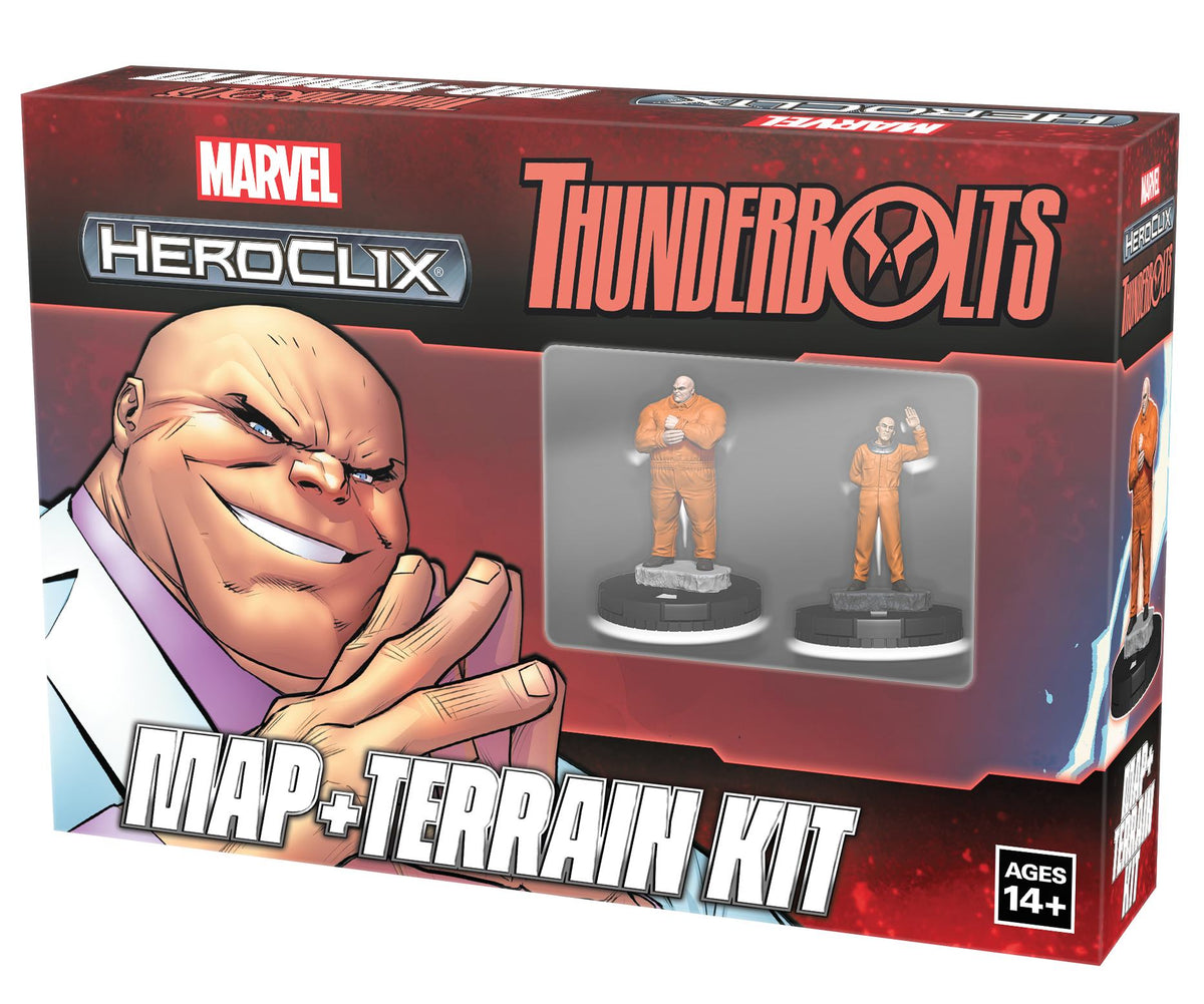 MARVEL HEROCLIX THUNDERBOLTS MAP AND TERRAIN KIT