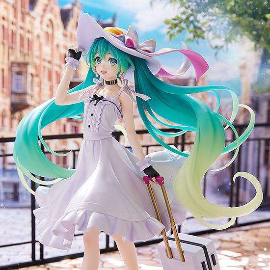 HATSUNE MIKU RACING MIKU 2021 PRIVATE STATUE RERUN