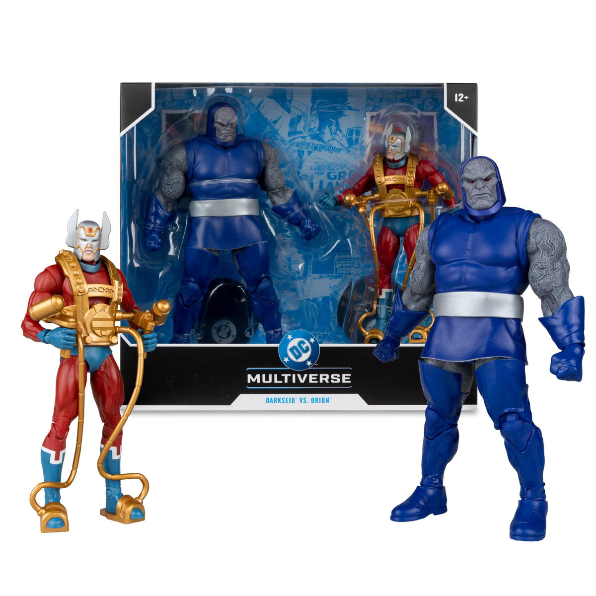 DC MULTIVERSE 7IN DARKSEID VS ORION MEGAFIG 2PK