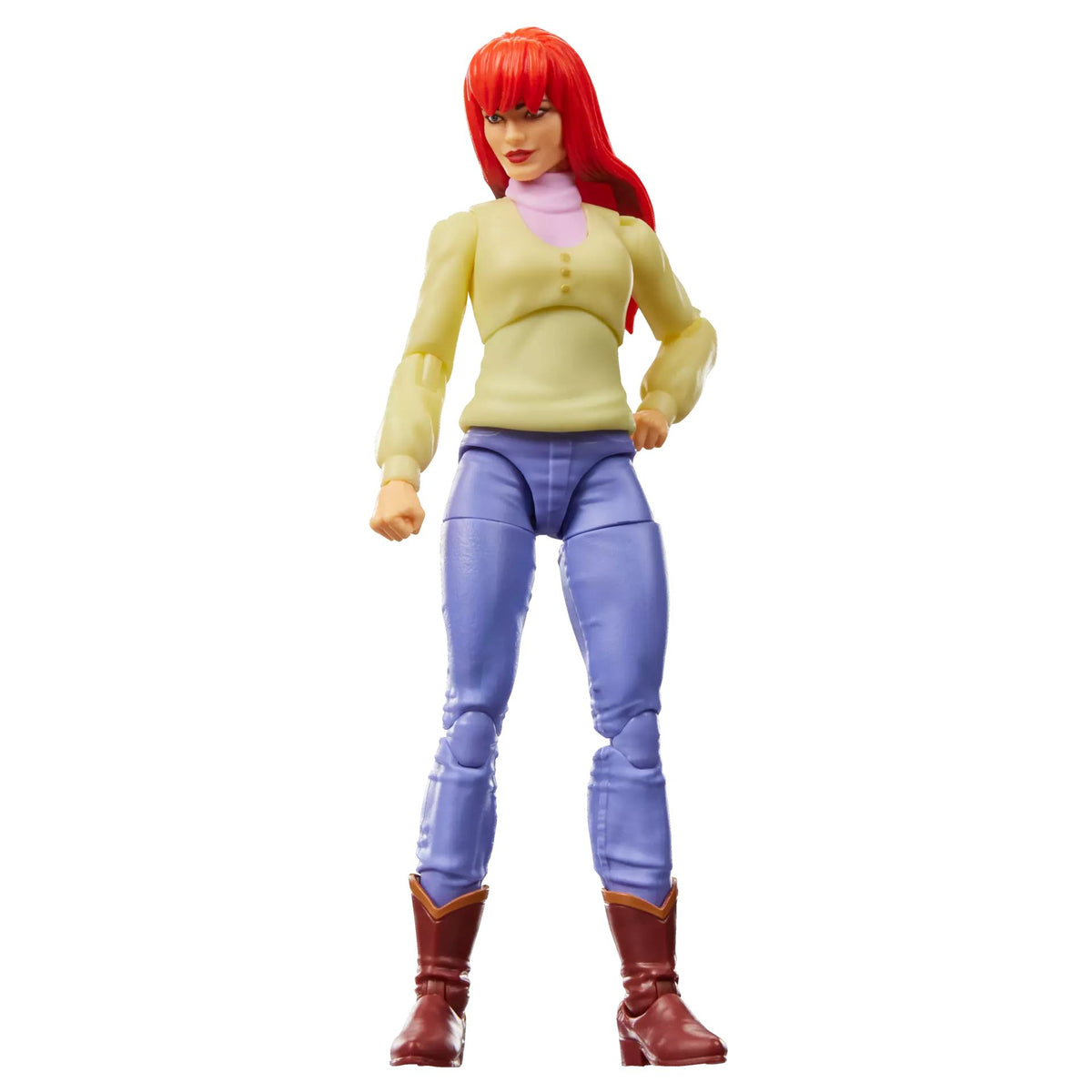 MARVEL LEGENDS VINTAGE SPIDER-MAN MARY JANE ACTION FIGURE
