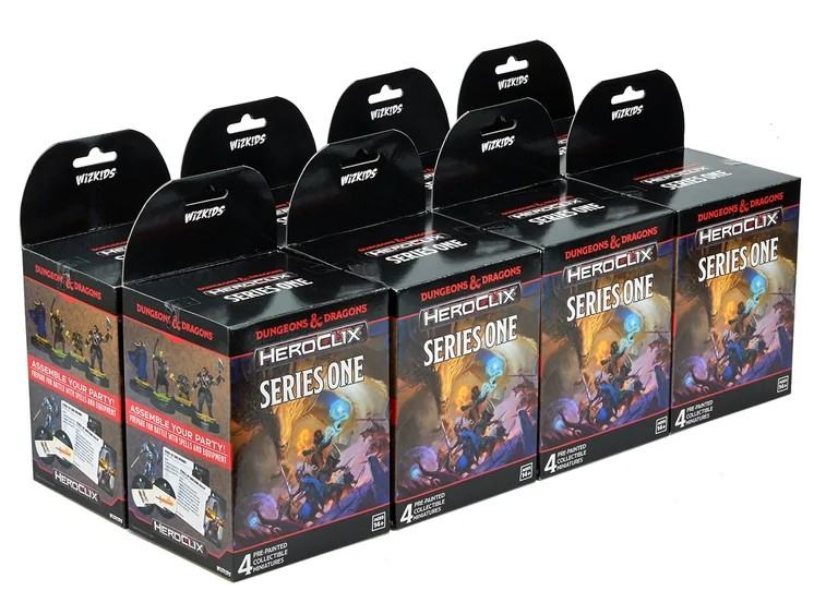 DUNGEONS & DRAGONS HEROCLIX SERIES ONE BOOSTER BRICK (8)
